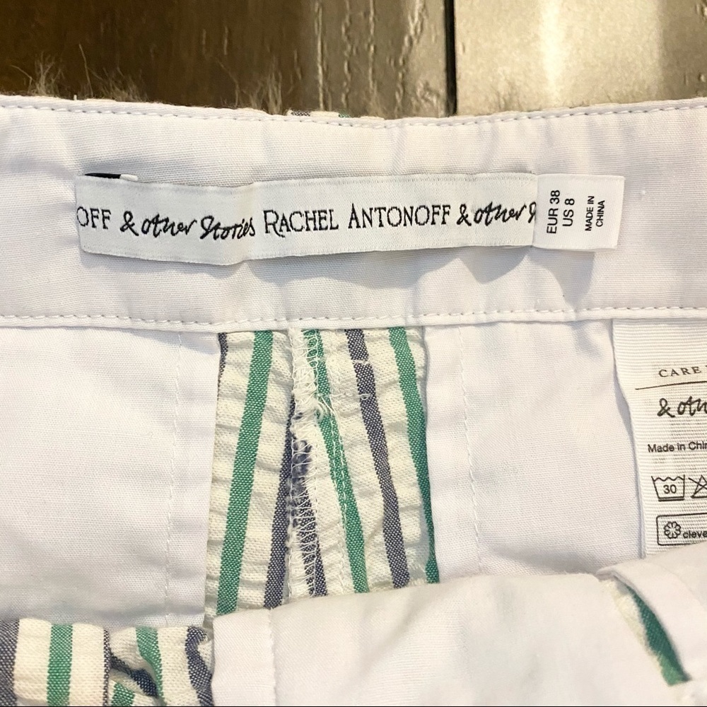 & other stories x Rachel Antoff searsucker trouser - Picture 9 of 9